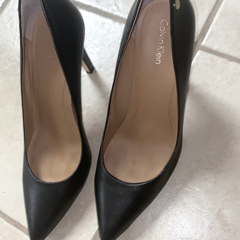 Black heels Calvin Klein